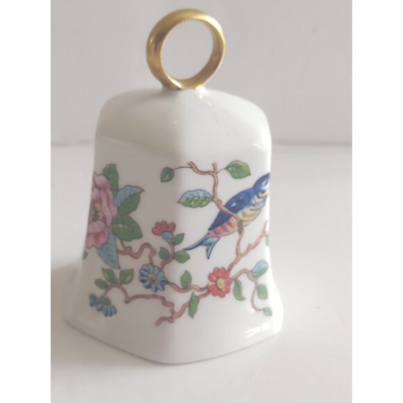 Aynsley England Hand Painted Dinner Bell "Pembroke Pattern" 3 1/2" - Picture 4 of 10